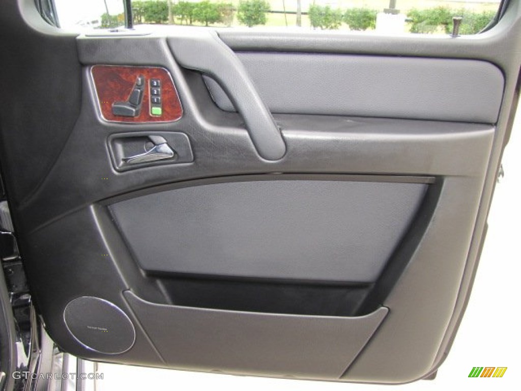 2010 Mercedes-Benz G 550 Black Door Panel Photo #73542575