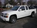 Summit White 2012 Chevrolet Colorado LT Extended Cab Exterior