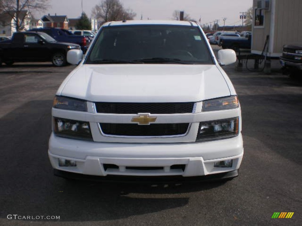Summit White 2012 Chevrolet Colorado LT Extended Cab Exterior Photo #73543022