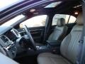 2013 Lincoln MKS Hazelnut Interior Front Seat Photo
