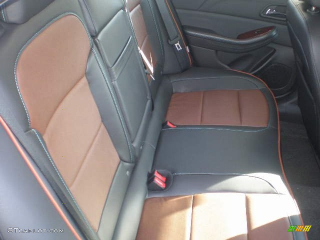 2013 Malibu LTZ - White Diamond Tricoat / Jet Black/Brownstone photo #9