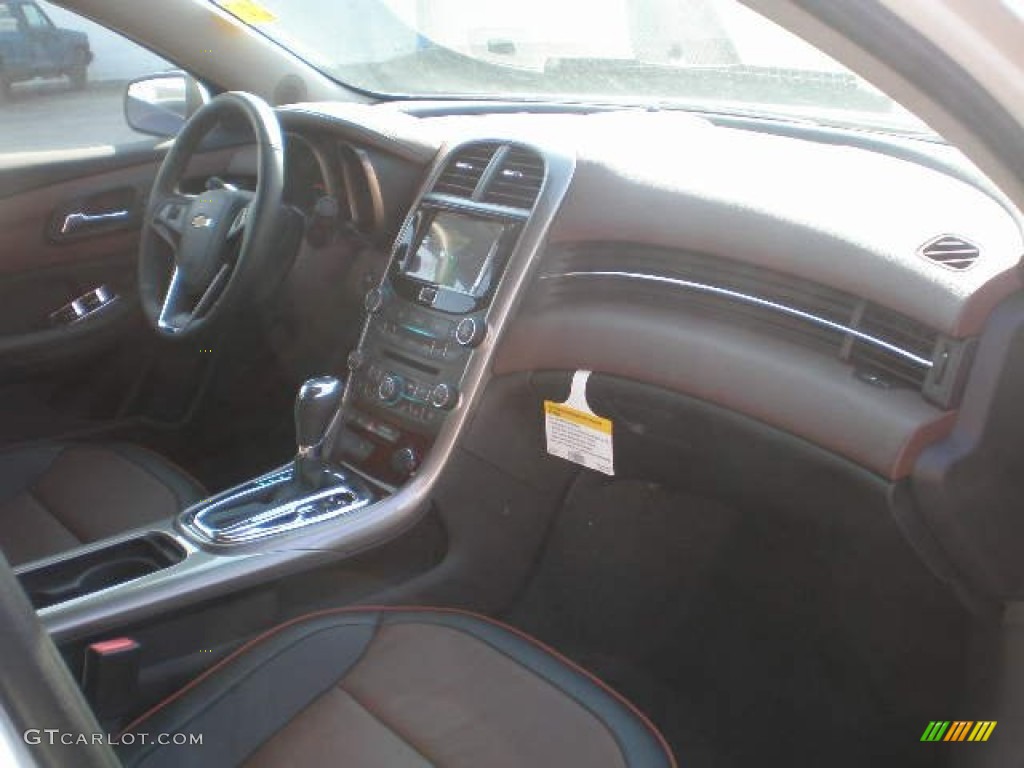 2013 Malibu LTZ - White Diamond Tricoat / Jet Black/Brownstone photo #10