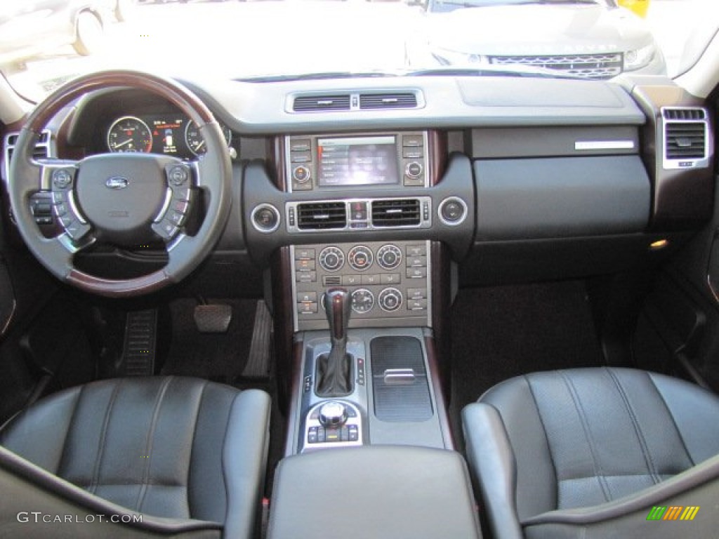 2010 Land Rover Range Rover HSE Jet Black Dashboard Photo #73544392