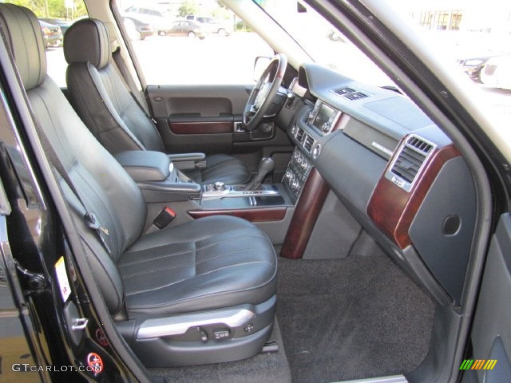 Jet Black Interior 2010 Land Rover Range Rover HSE Photo #73544947