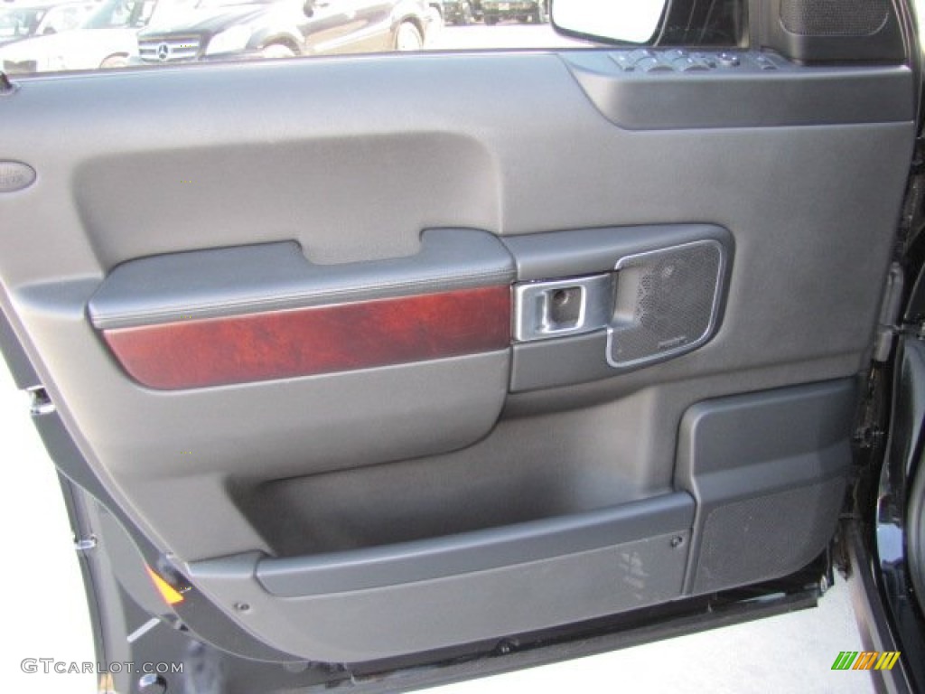 2010 Land Rover Range Rover HSE Jet Black Door Panel Photo #73545329