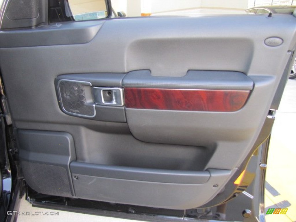 2010 Land Rover Range Rover HSE Jet Black Door Panel Photo #73545401