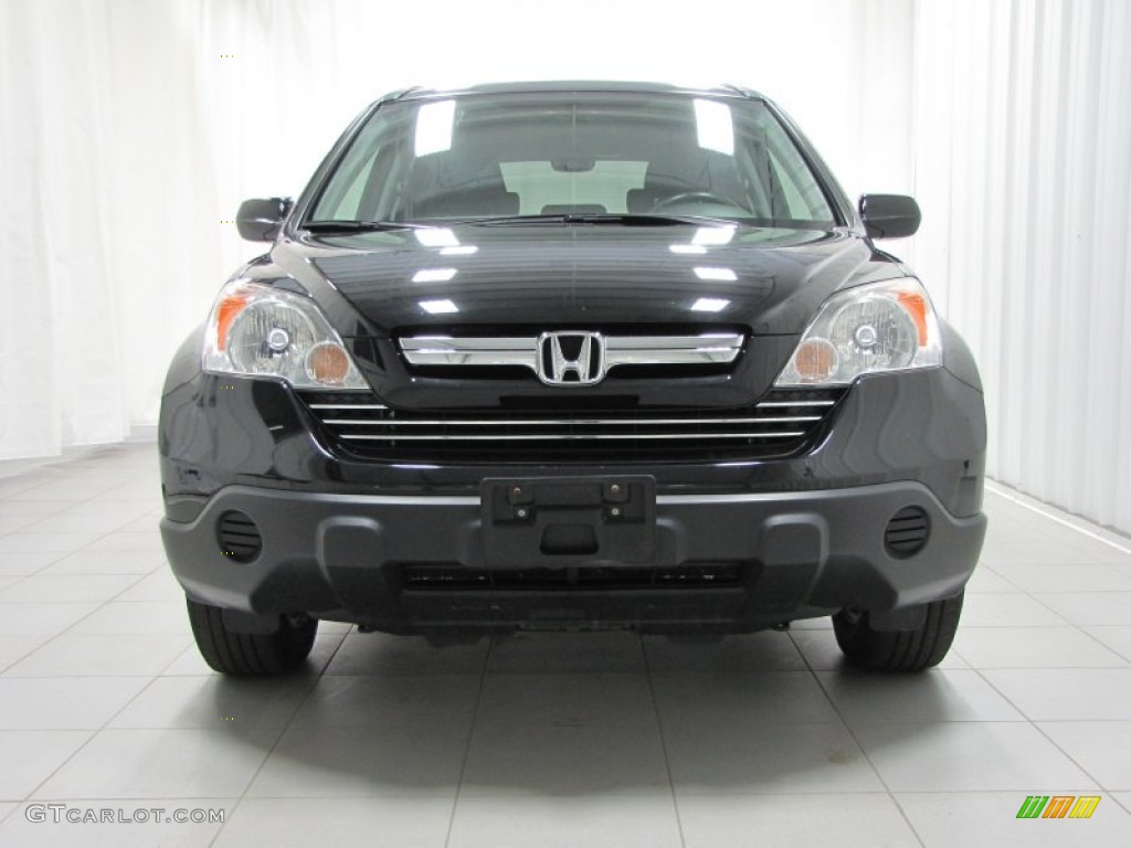 2009 CR-V EX-L 4WD - Crystal Black Pearl / Black photo #3