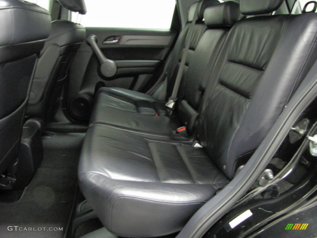 2009 CR-V EX-L 4WD - Crystal Black Pearl / Black photo #8