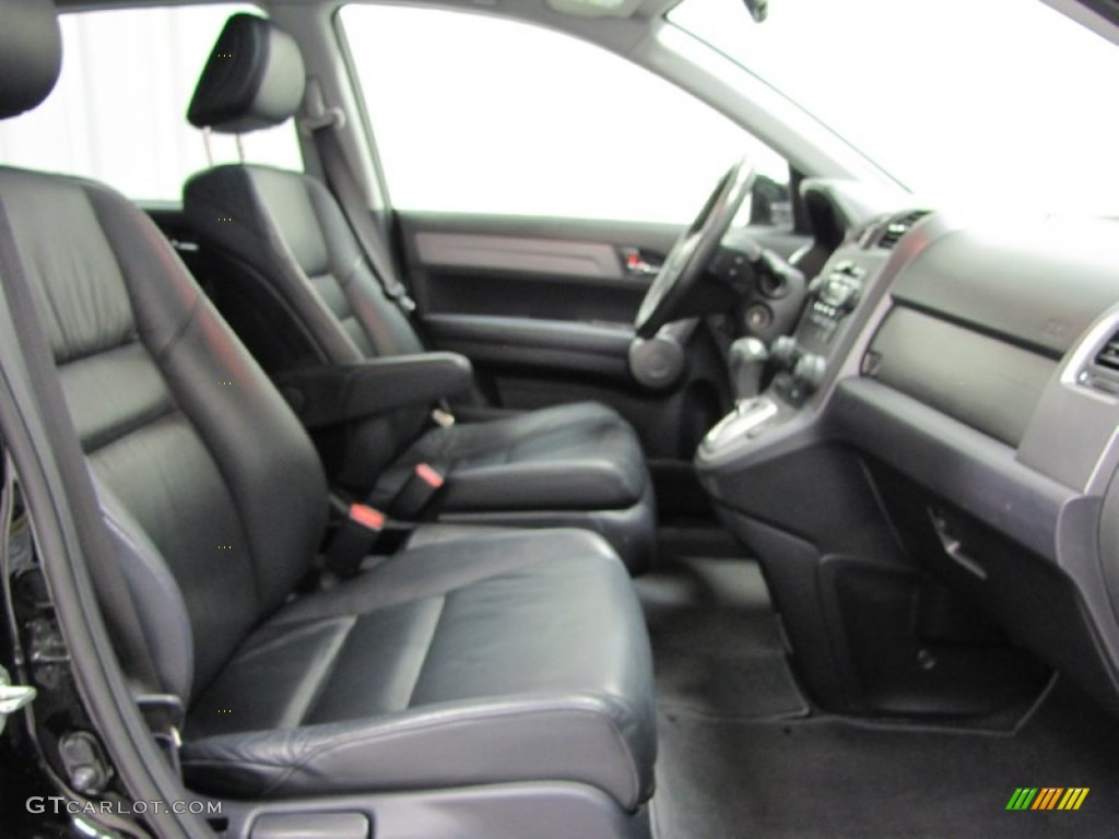 2009 CR-V EX-L 4WD - Crystal Black Pearl / Black photo #10