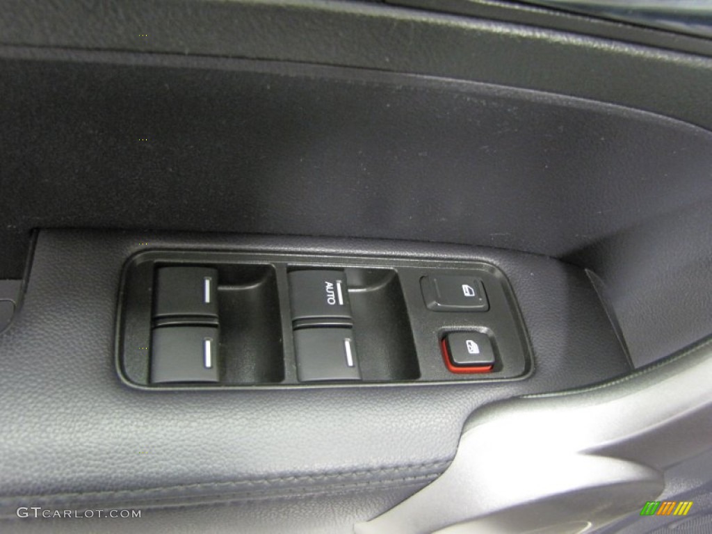 2009 CR-V EX-L 4WD - Crystal Black Pearl / Black photo #13