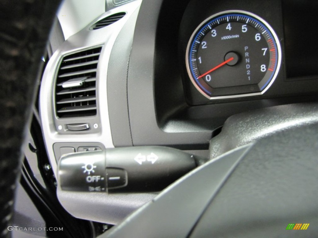 2009 CR-V EX-L 4WD - Crystal Black Pearl / Black photo #20
