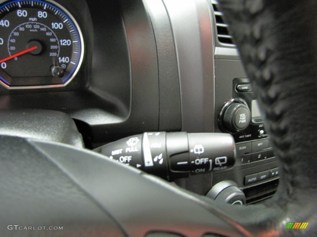 2009 CR-V EX-L 4WD - Crystal Black Pearl / Black photo #21