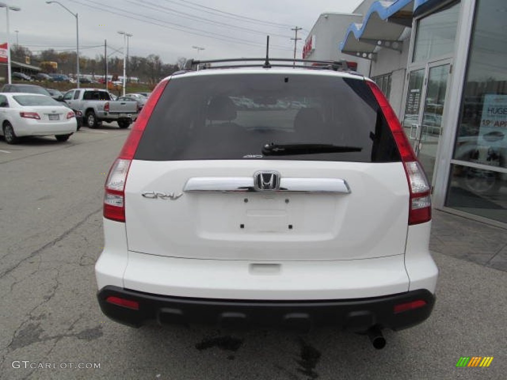 2008 CR-V EX 4WD - Taffeta White / Gray photo #6