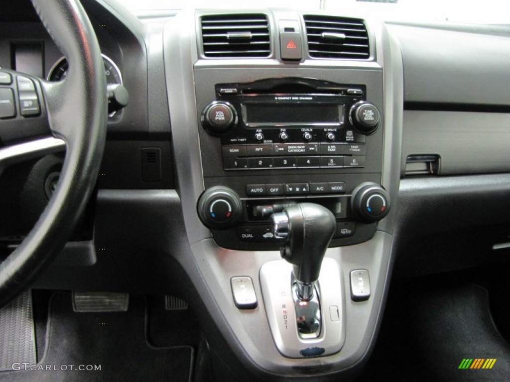 2009 CR-V EX-L 4WD - Crystal Black Pearl / Black photo #24