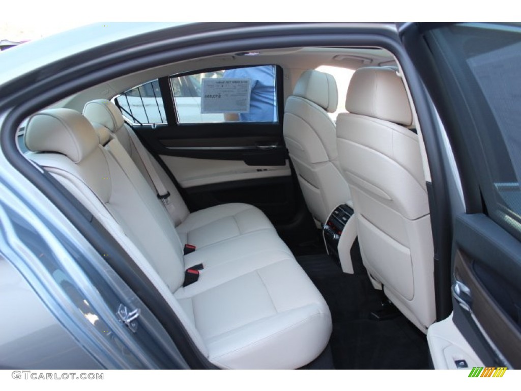 2012 7 Series 750i Sedan - Space Grey Metallic / Oyster/Black photo #24