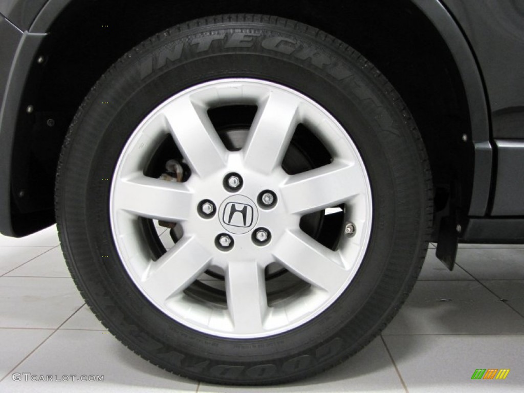 2009 CR-V EX-L 4WD - Crystal Black Pearl / Black photo #26