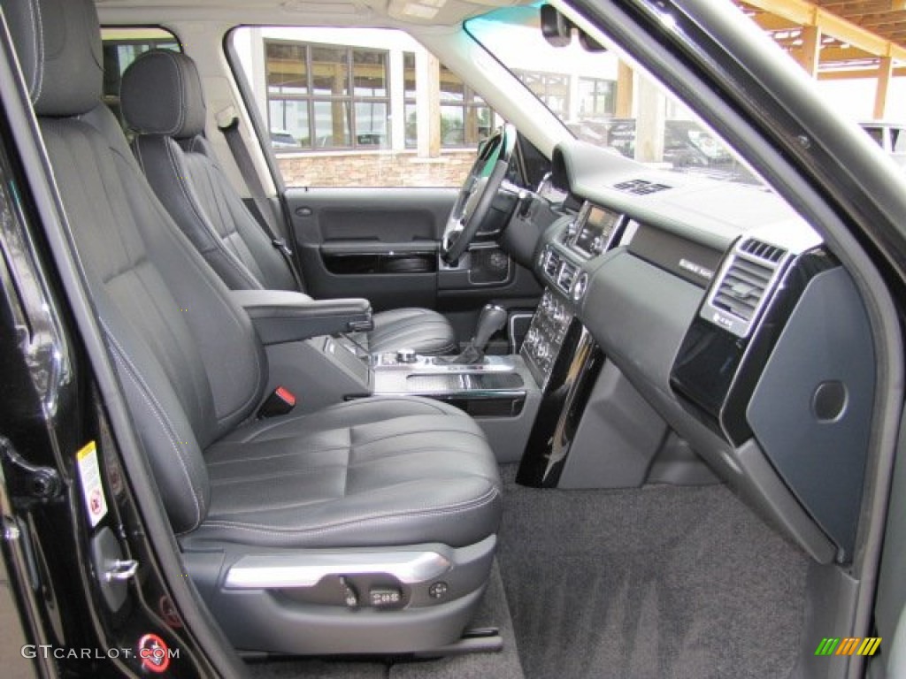 Jet Black/Ivory White Interior 2010 Land Rover Range Rover Supercharged Photo #73546346