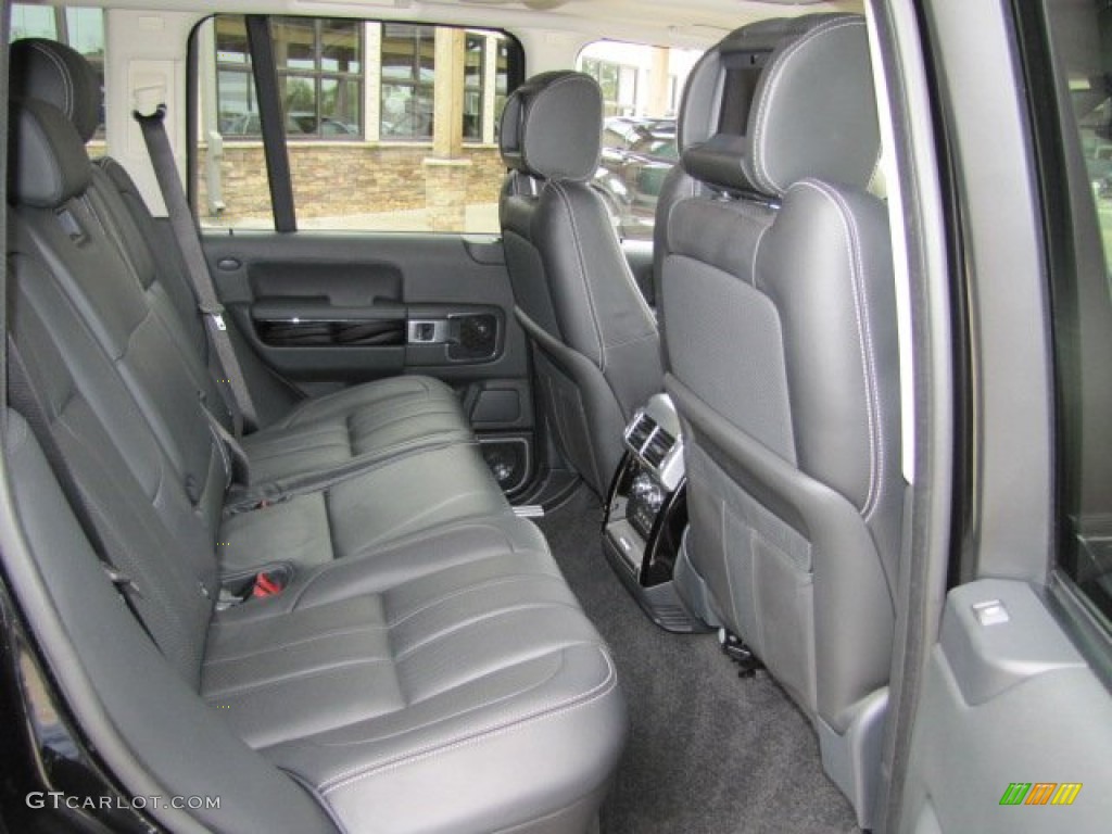 2010 Land Rover Range Rover Supercharged Rear Seat Photo #73546433