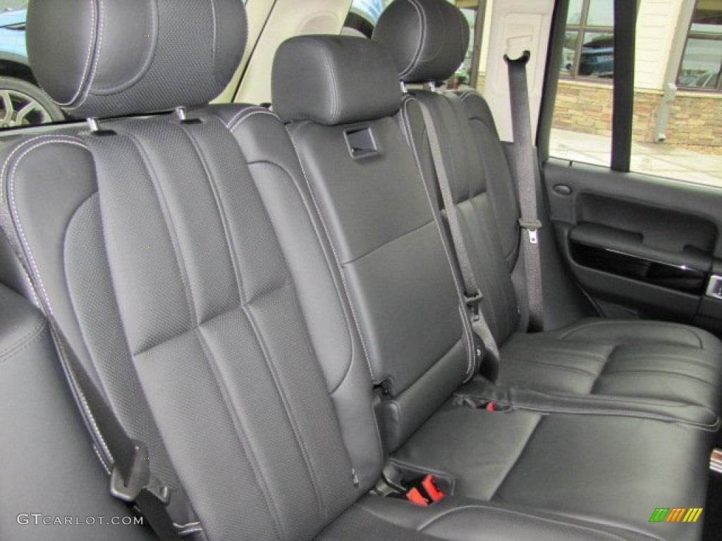 Jet Black/Ivory White Interior 2010 Land Rover Range Rover Supercharged Photo #73546549
