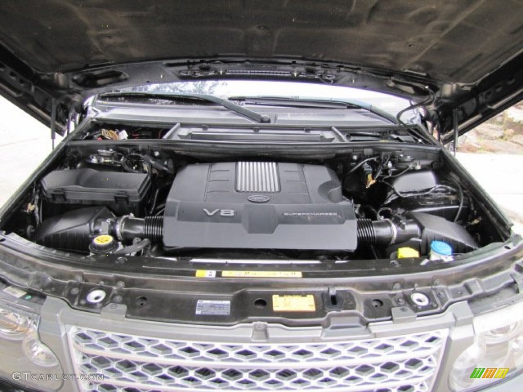 2010 Land Rover Range Rover Supercharged 5.0 Liter Supercharged GDI DOHC 32-Valve DIVCT V8 Engine Photo #73546988