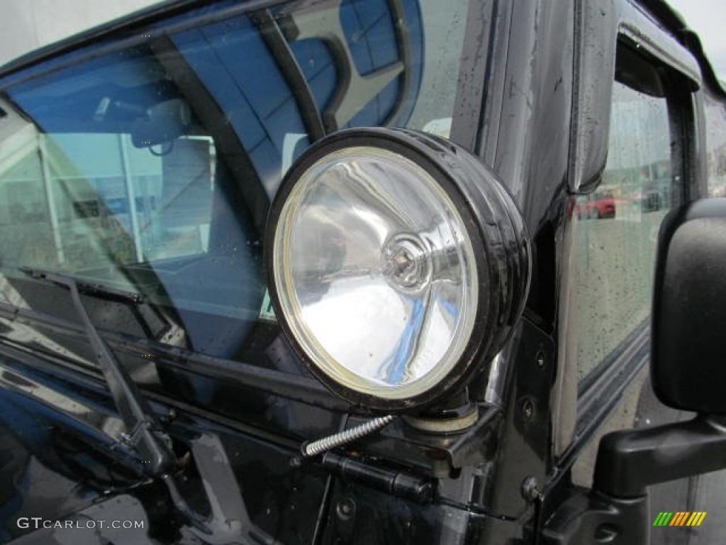 2006 Wrangler SE 4x4 - Black / Dark Slate Gray photo #11