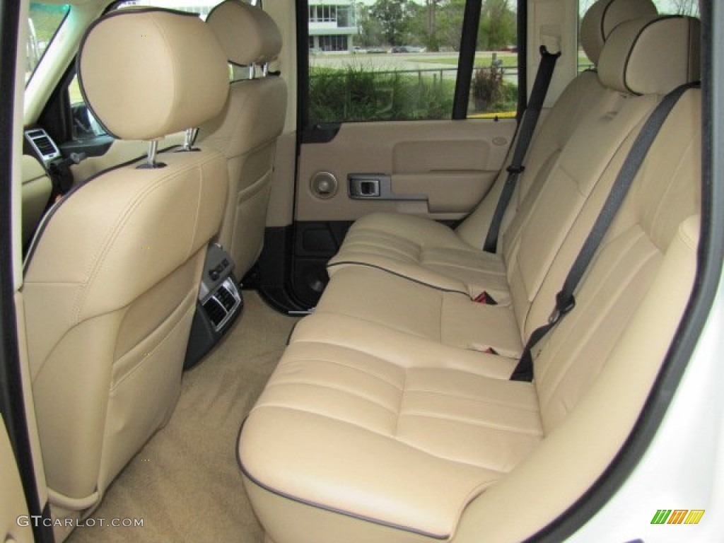 Sand/Jet Interior 2005 Land Rover Range Rover HSE Photo #73547311