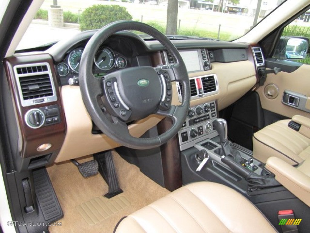 Sand/Jet Interior 2005 Land Rover Range Rover HSE Photo #73547504