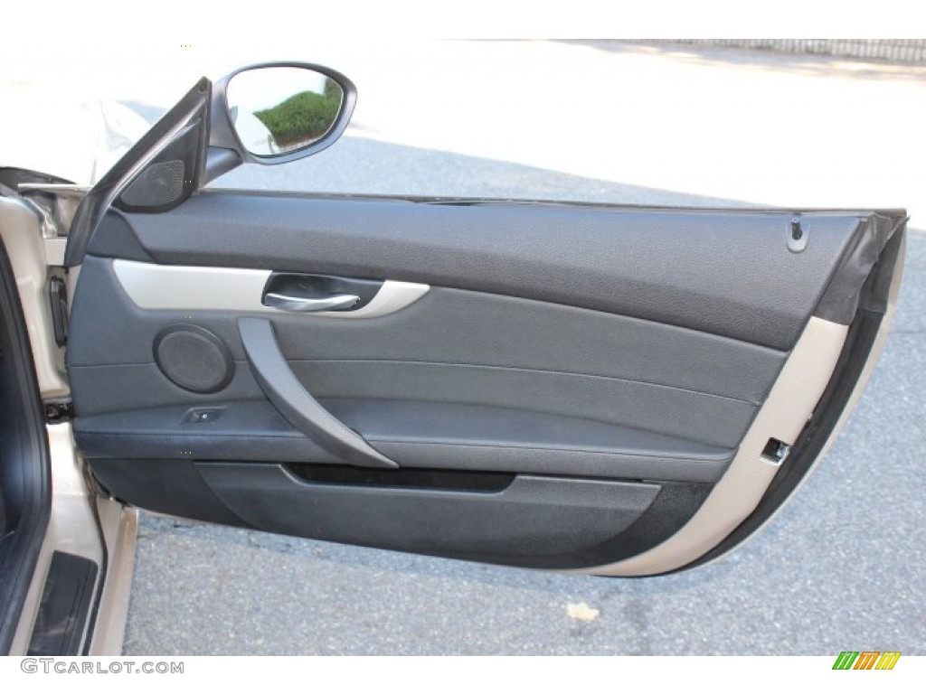 2012 BMW Z4 sDrive28i Black Door Panel Photo #73547528