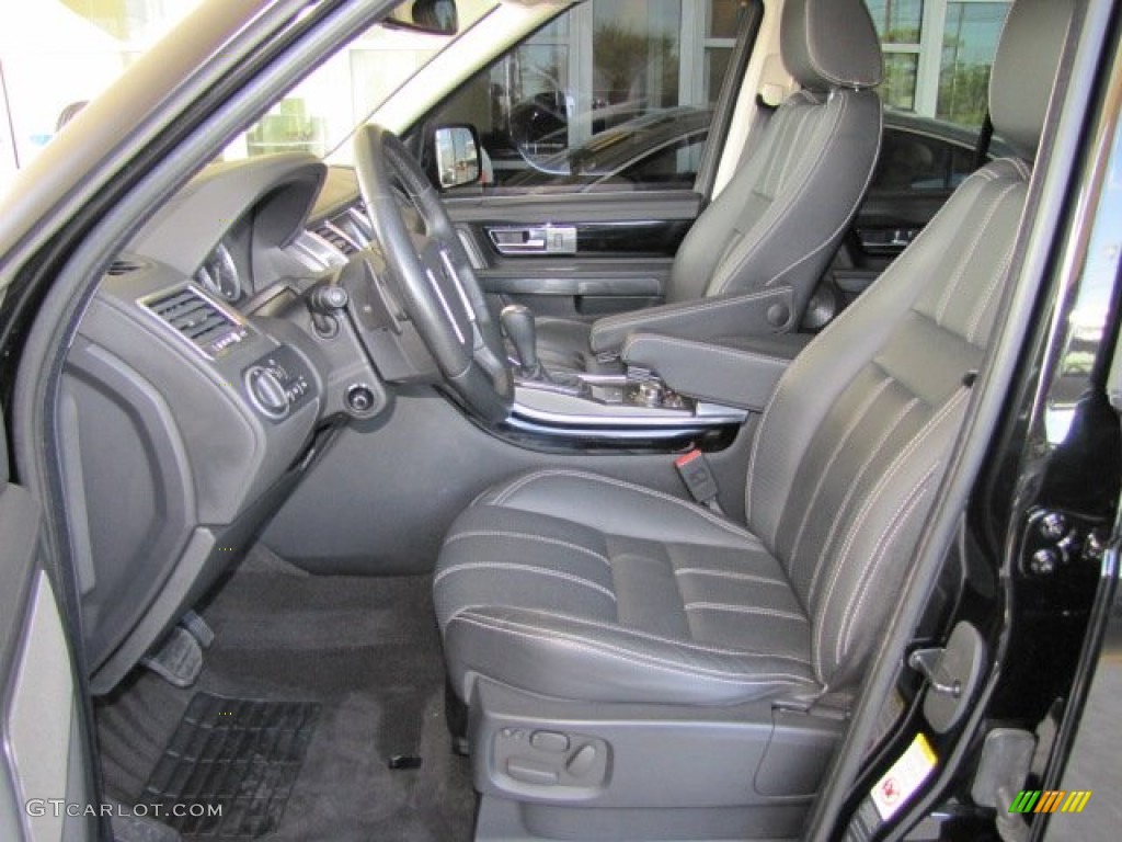 Ebony/Ebony Interior 2011 Land Rover Range Rover Sport Supercharged Photo #73548470