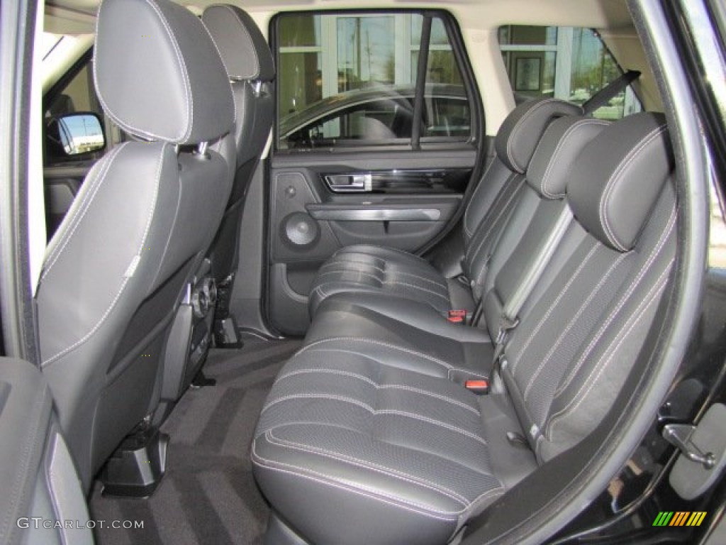 Ebony/Ebony Interior 2011 Land Rover Range Rover Sport Supercharged Photo #73548509