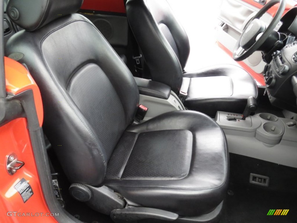 Black Interior 2003 Volkswagen New Beetle GLS Convertible Photo #73548521