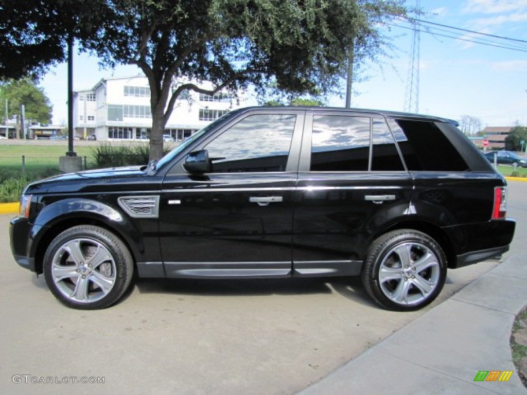 Santorini Black Metallic 2011 Land Rover Range Rover Sport Supercharged Exterior Photo #73548562