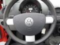 2003 Volkswagen New Beetle Black Interior Steering Wheel Photo