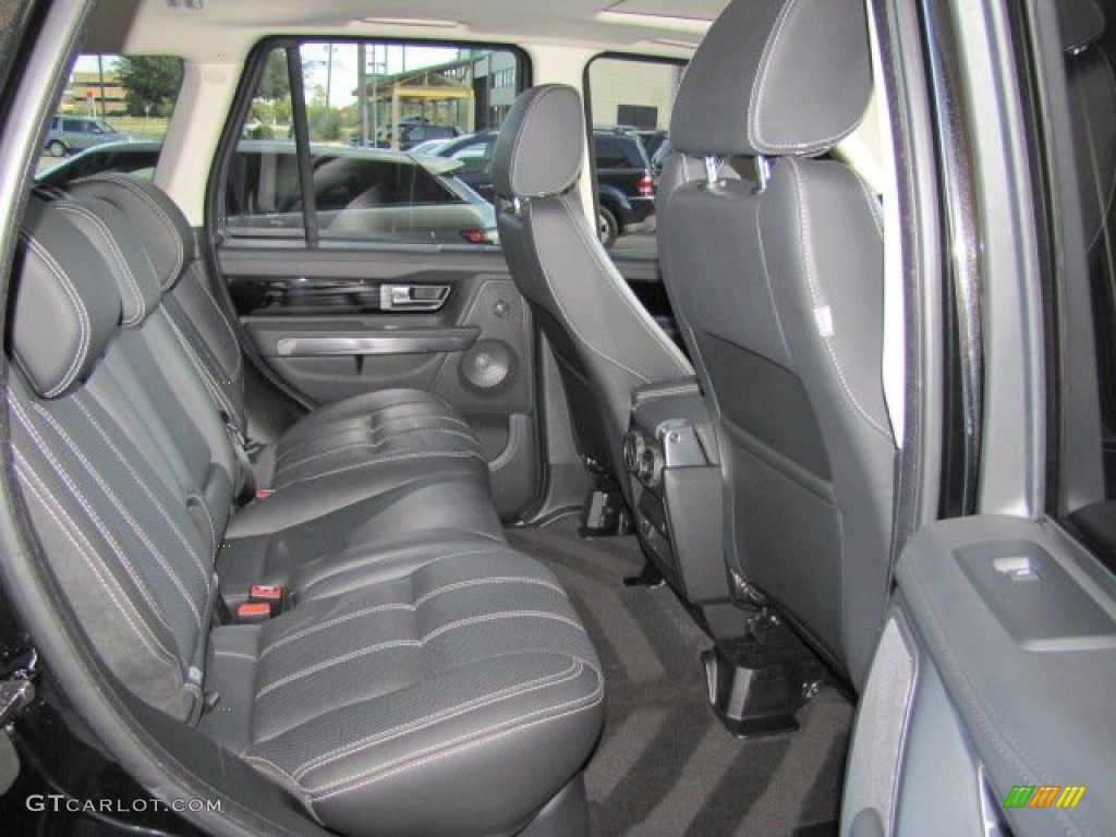 2011 Land Rover Range Rover Sport Supercharged Rear Seat Photo #73548872