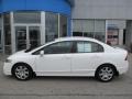 Taffeta White - Civic LX Sedan Photo No. 3