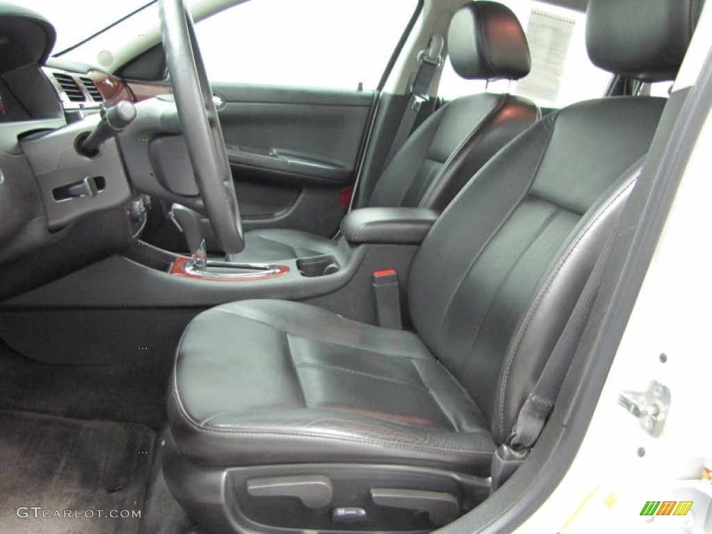 Ebony Interior 2009 Chevrolet Impala LT Photo #73549127