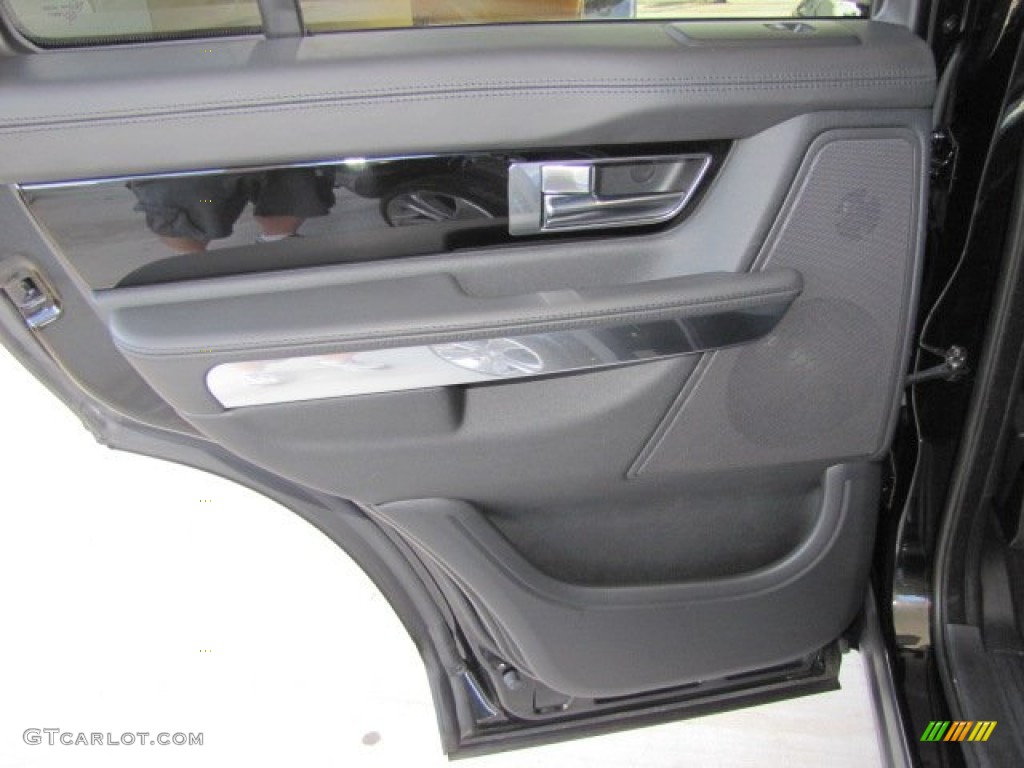 2011 Land Rover Range Rover Sport Supercharged Ebony/Ebony Door Panel Photo #73549193