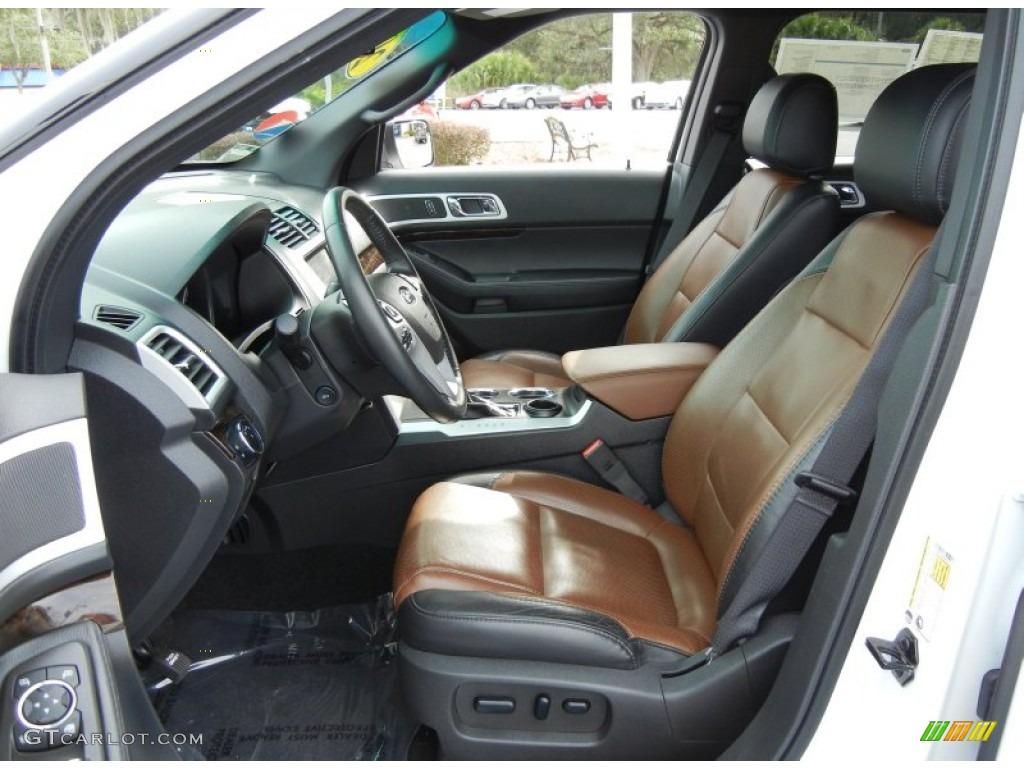Pecan/Charcoal Interior 2011 Ford Explorer Limited Photo #73550114