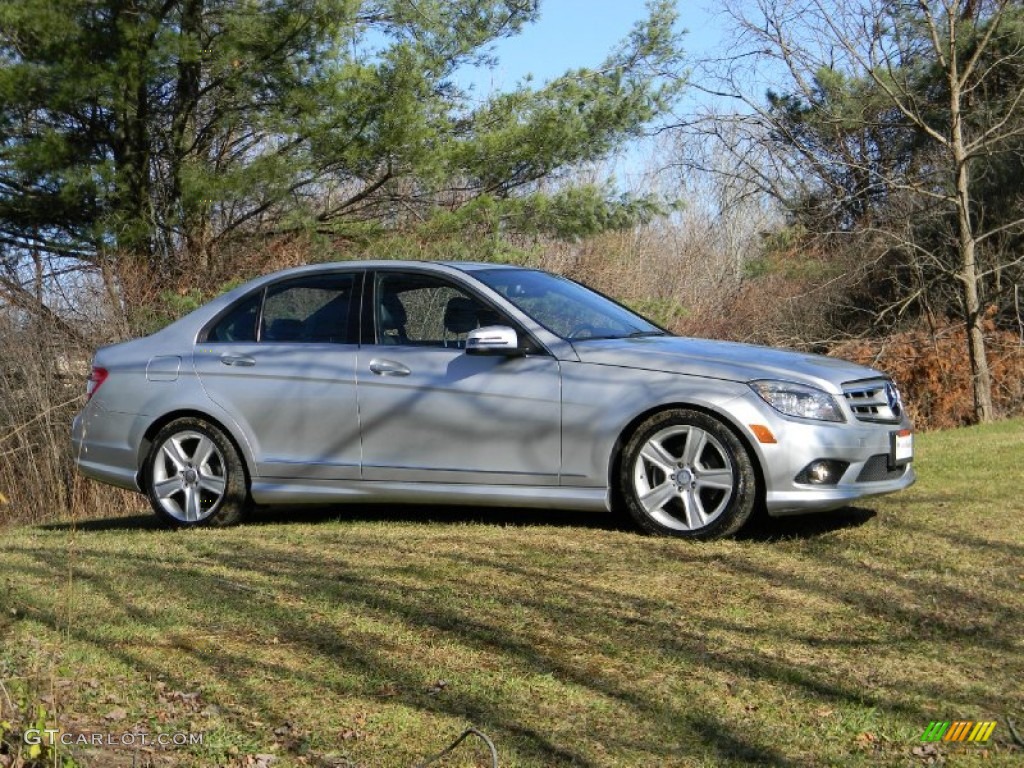 Iridium Silver Metallic 2010 Mercedes-Benz C 300 Sport 4Matic Exterior Photo #73550405