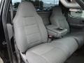 Medium Graphite 2002 Ford F150 Sport Regular Cab Interior Color