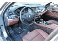 Cinnamon Brown Prime Interior Photo for 2011 BMW 5 Series #73551068