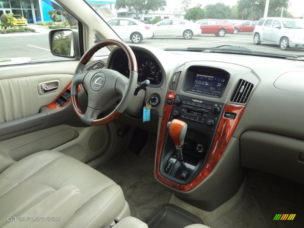 2003 RX 300 - Burnished Gold Metallic / Ivory photo #12
