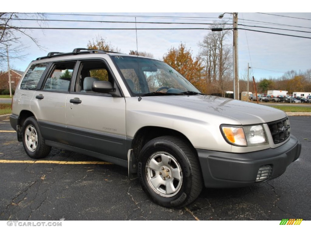 2000 Forester 2.5 L - Silverthorn Metallic / Gray photo #7