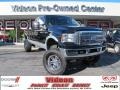 2006 Black Ford F250 Super Duty Lariat Crew Cab 4x4  photo #1