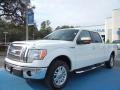 2010 Oxford White Ford F150 Lariat SuperCrew  photo #1