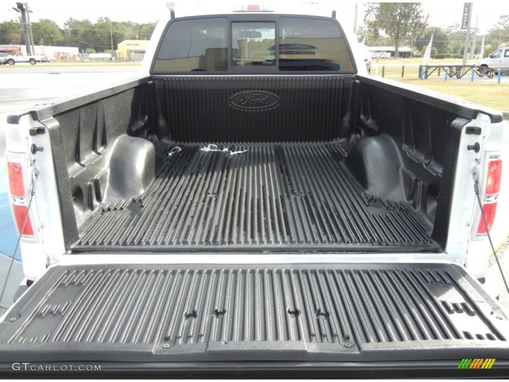 2010 F150 Lariat SuperCrew - Oxford White / Tan photo #5