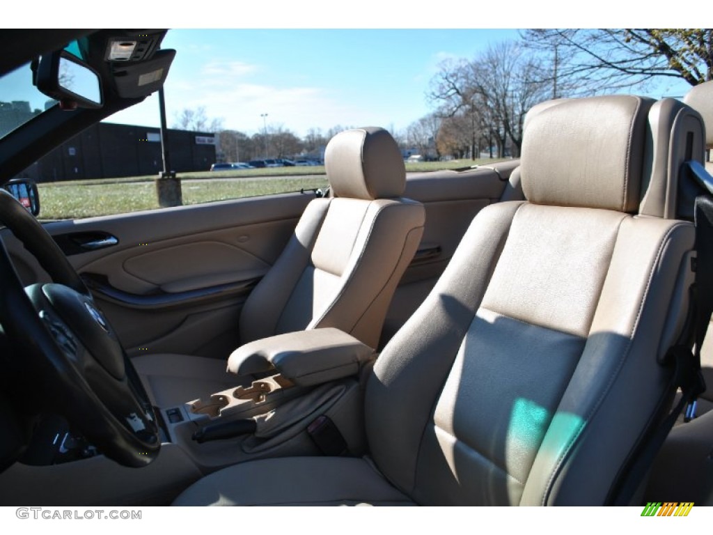 2004 3 Series 325i Convertible - Alpine White / Sand photo #14