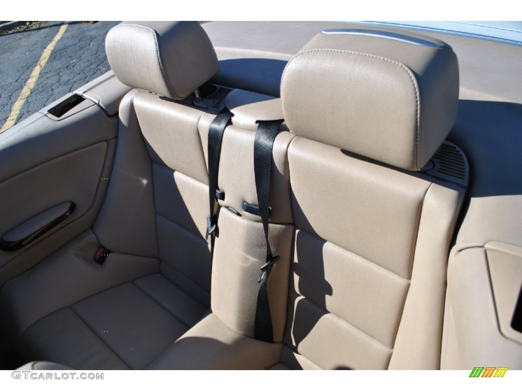 2004 3 Series 325i Convertible - Alpine White / Sand photo #15