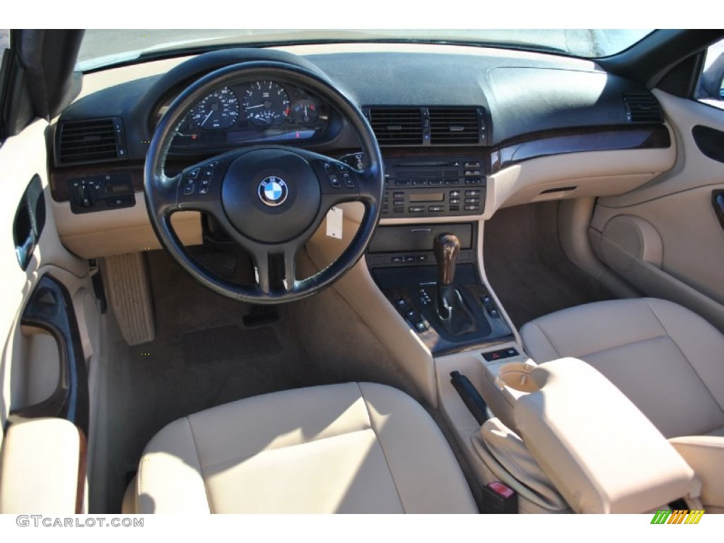 2004 3 Series 325i Convertible - Alpine White / Sand photo #16
