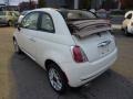 2013 Bianco (White) Fiat 500 c cabrio Pop  photo #3